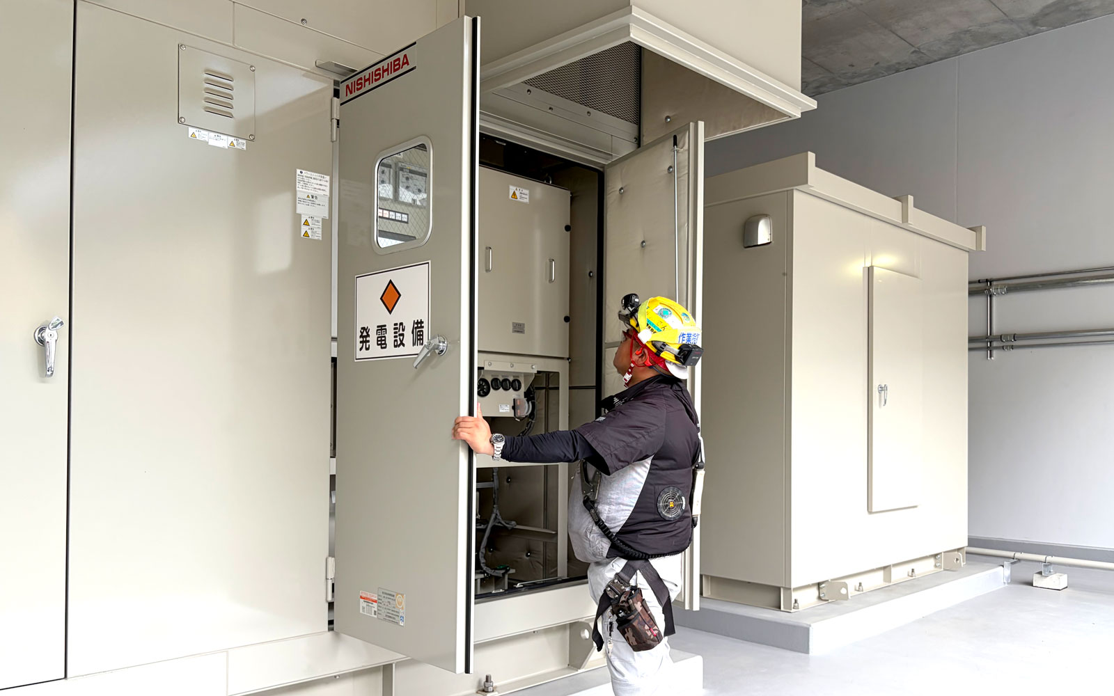 2026年7月31日スポーツ施設整備運営事業に伴う電気設備工事が完了しました